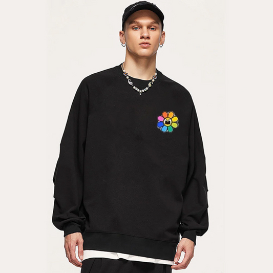 “Colorful Flowers” Sweatshirt