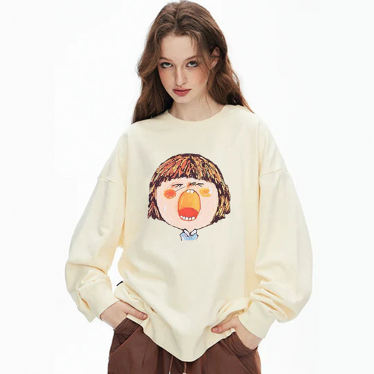 “Short hair girl” Sweatshirt