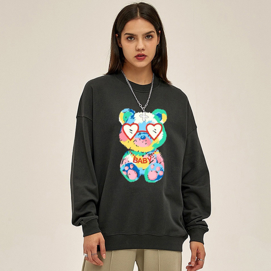 “Glasses Bear” Sweatshirt