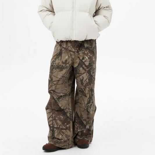 High Street Camouflage Casual Pants