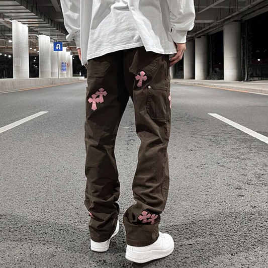 Versatile Multi-pocket  Pants