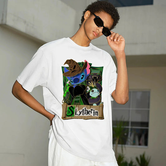 "Cartoon green magic" T-shirt