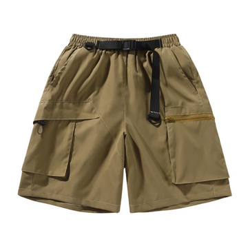 "Functional Cargo Belt" Shorts