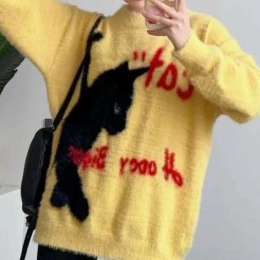 “Black Cat” Sweater