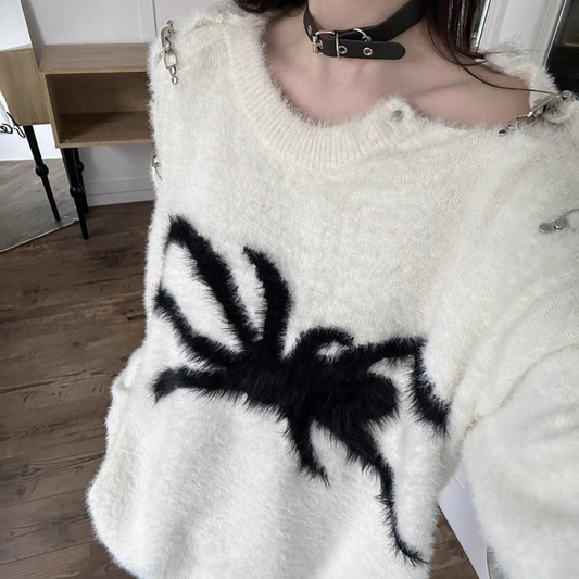 “Spider Girls” Sweater