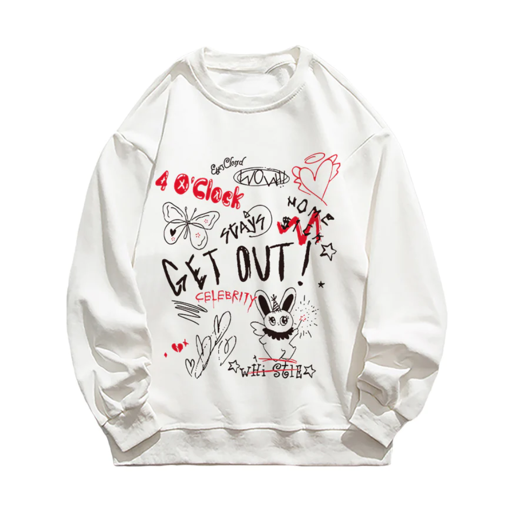 “Street Personality Graffiti ” Sweatshirt