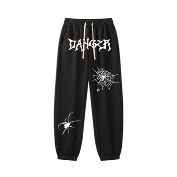 Street Style Basic "Danger" Sweatpants