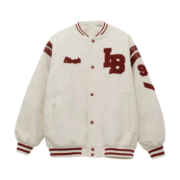 “Urban Classic Letter Embroidery” Jacket