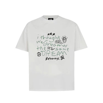 “Niche design letters” T-shirt