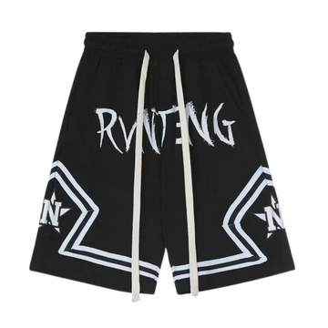 "American Embroidered Basketball" Shorts