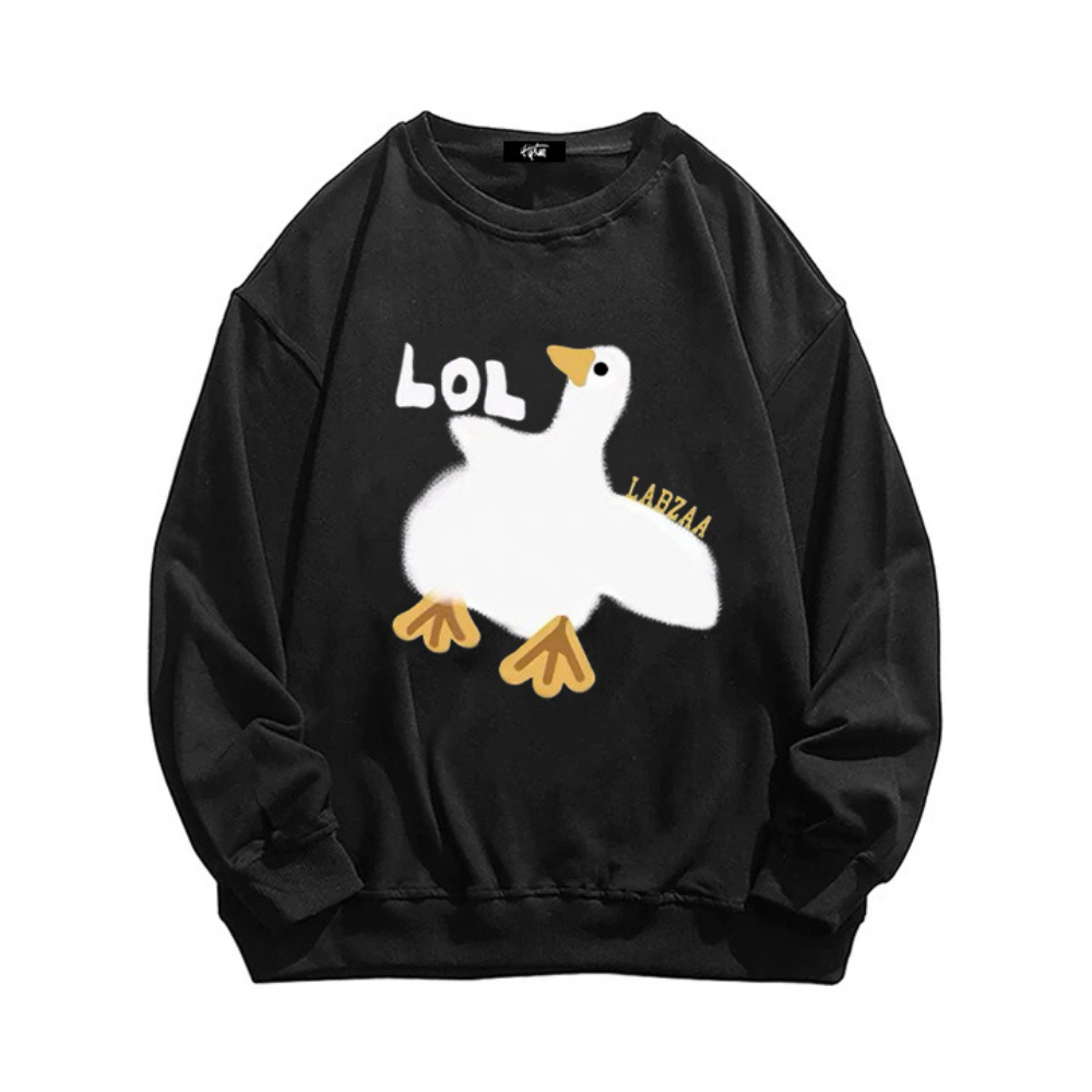 “Style trendy cute duck trendy print” Sweatshirt