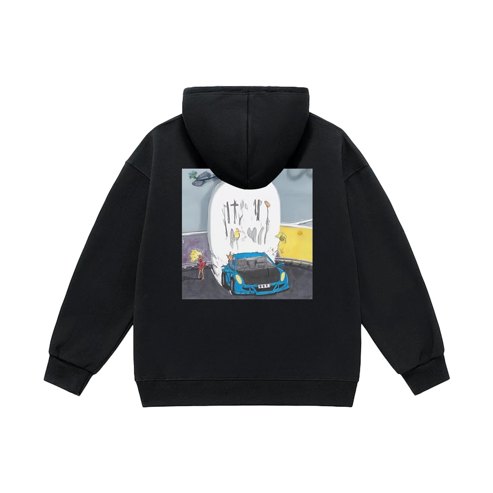 "Car Painting Cartoon” Hoodie