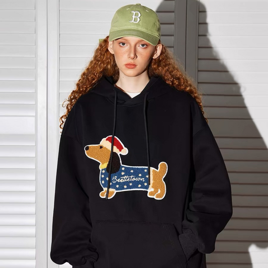 "Christmas Dog” Hoodie