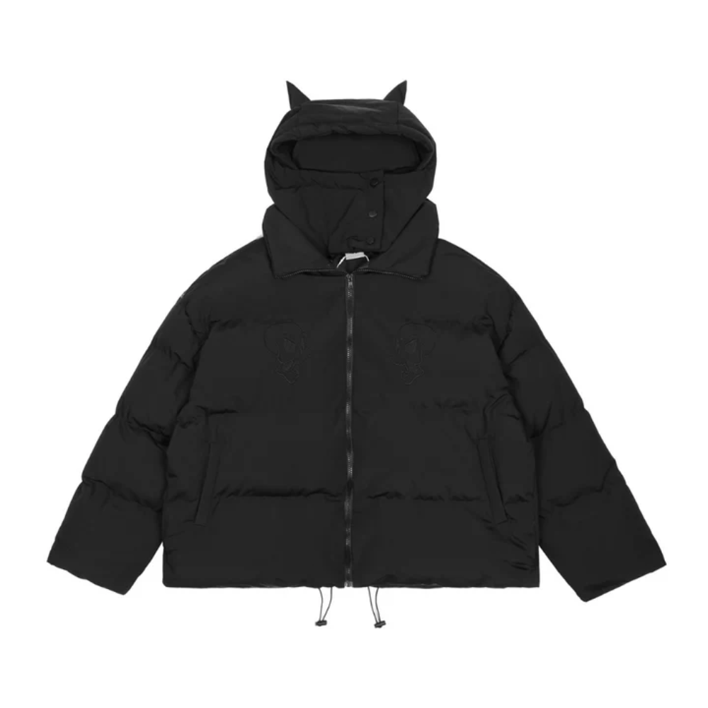 High Street Devil Puffer Hooded Coat