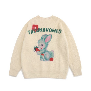 Flower Rabbit Sweater