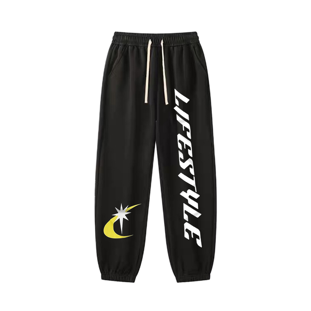 "Moon Patter Graphic" Sweatpants