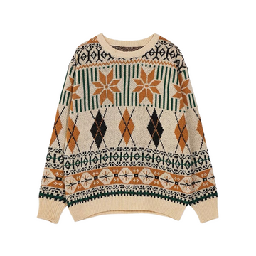 “ vintage pattern” Sweater