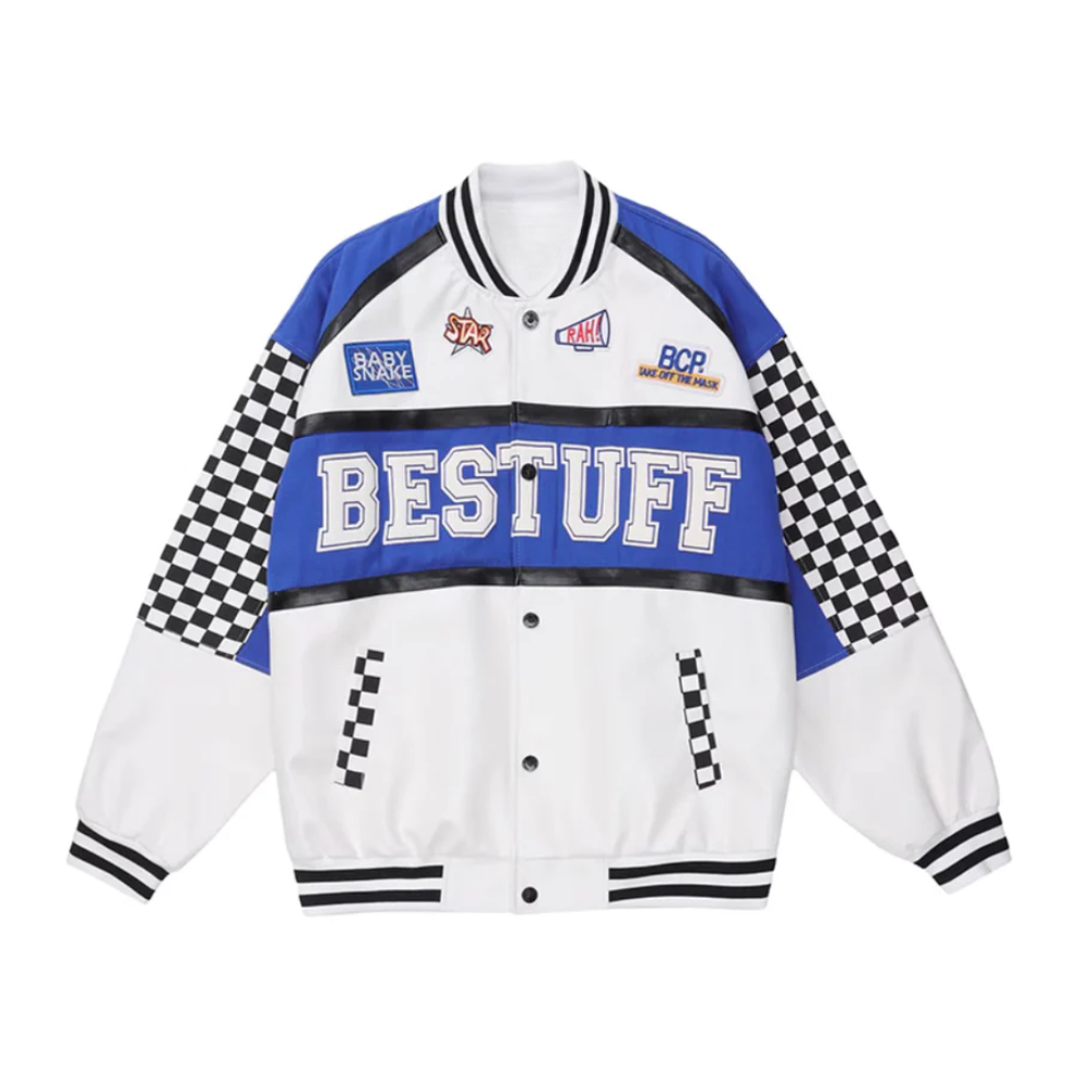 “Urban Paneled Racing” Jacket