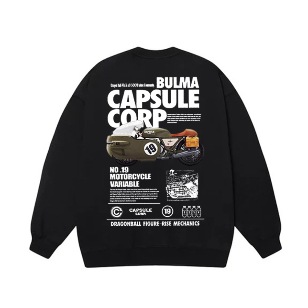 "No.19 Motorcycle" Sweatshirt