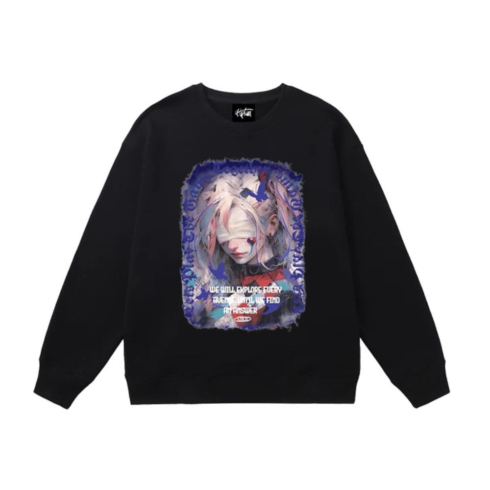 "The blindfolded girl" Sweatshirt