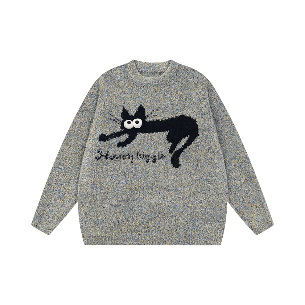 “Crazy Cat” Sweater