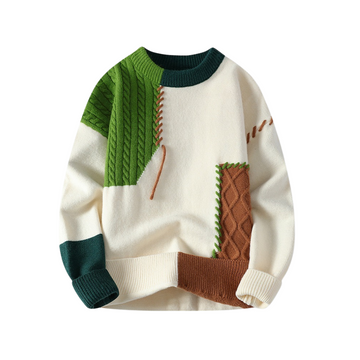 “Lovely Patchwork” Sweater