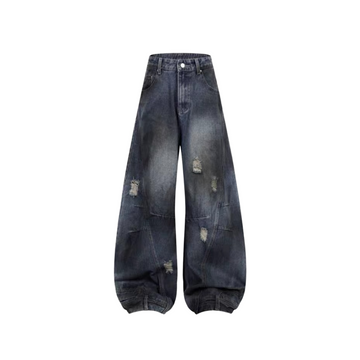 Washed Distressed jeans