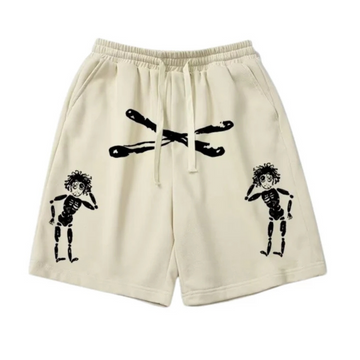 "American Cross Skull" Shorts