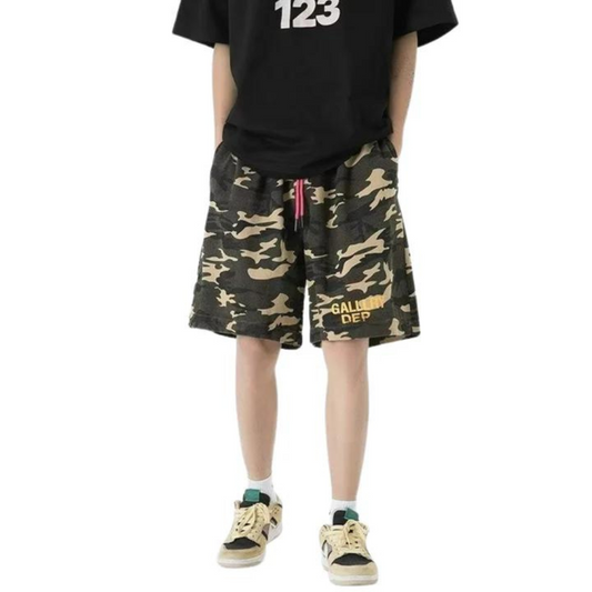 "Street Camouflage Alphabet" Shorts