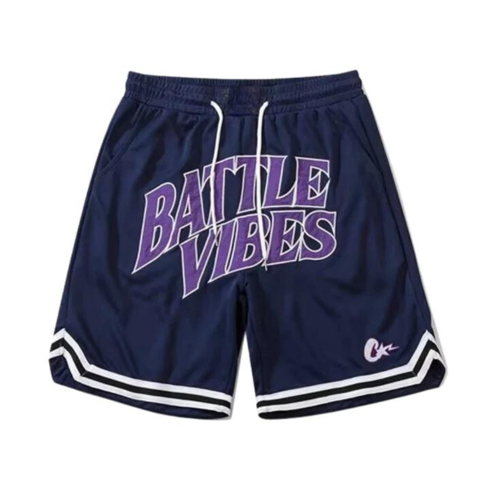 "American Letter Embroidery Sports" Shorts