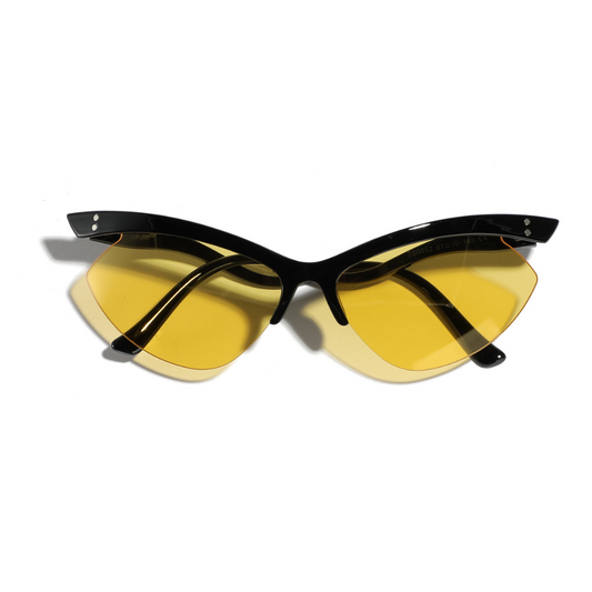 "Retro Rimless Butterfly Cat Eye"Glasses