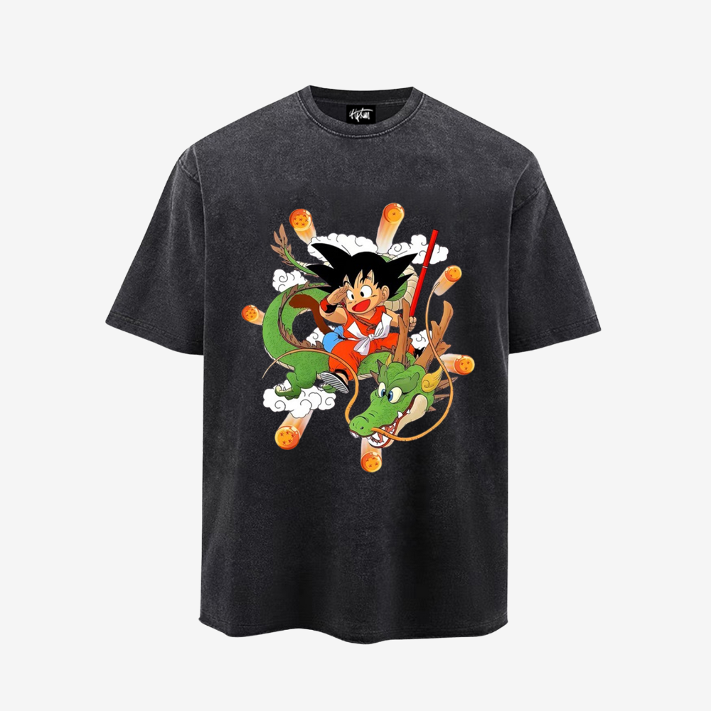 “Niche Japanese Dragon Goku Cartoon” T-shirt