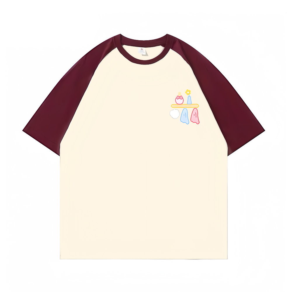 “Pure Cotton Crew Neck” T-shirt