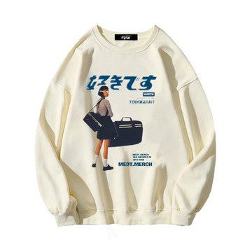 “Japanese style small girls backpack” Sweatshirt