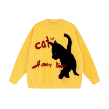 Naughty cat Sweater