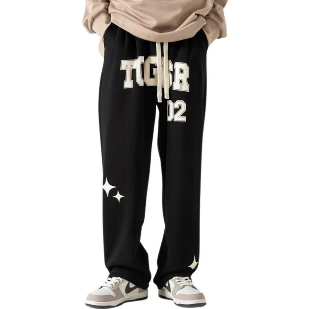 "All-Match Letter" Sweatpants