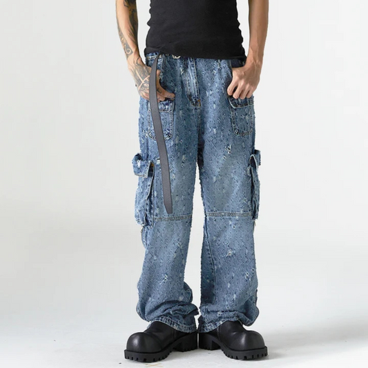 "High street Ripped Distressed" Jeans