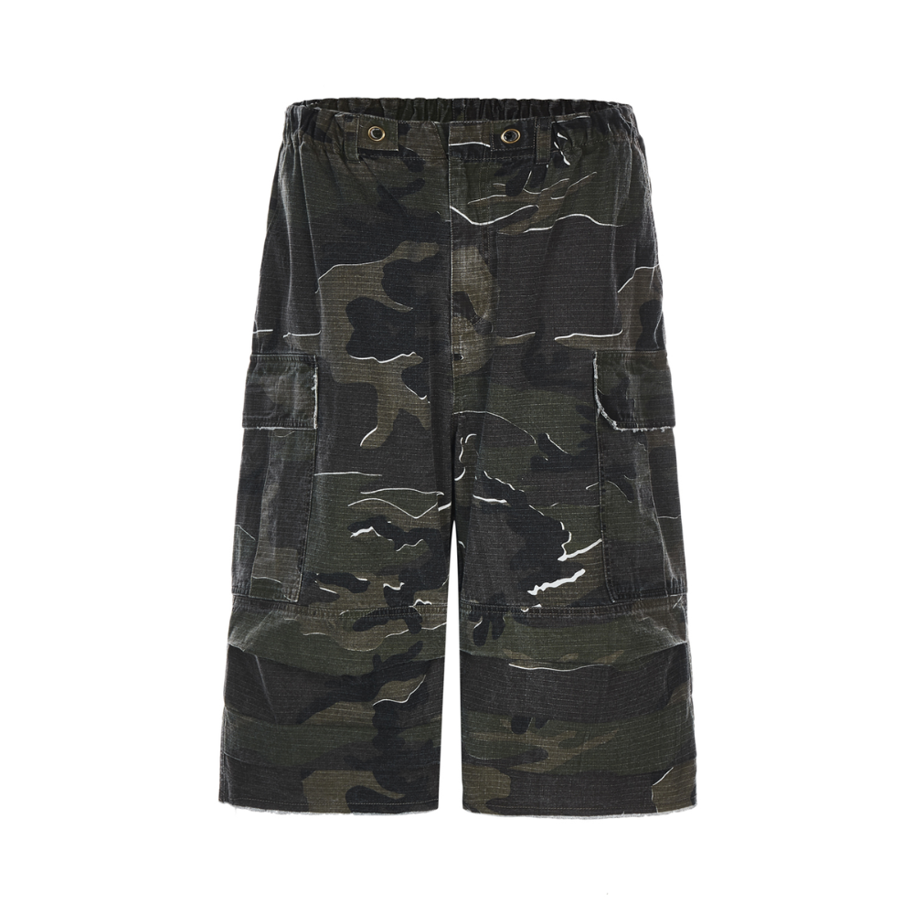 “Camouflage Slim Fit” Shorts