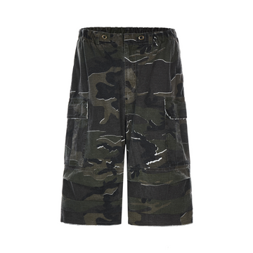 “Camouflage Slim Fit” Shorts