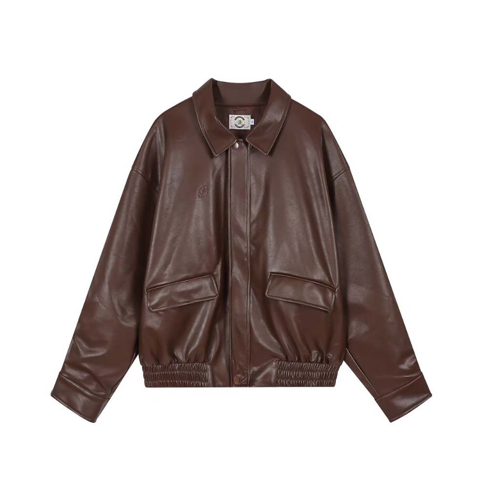 “Cool leather” Jacket