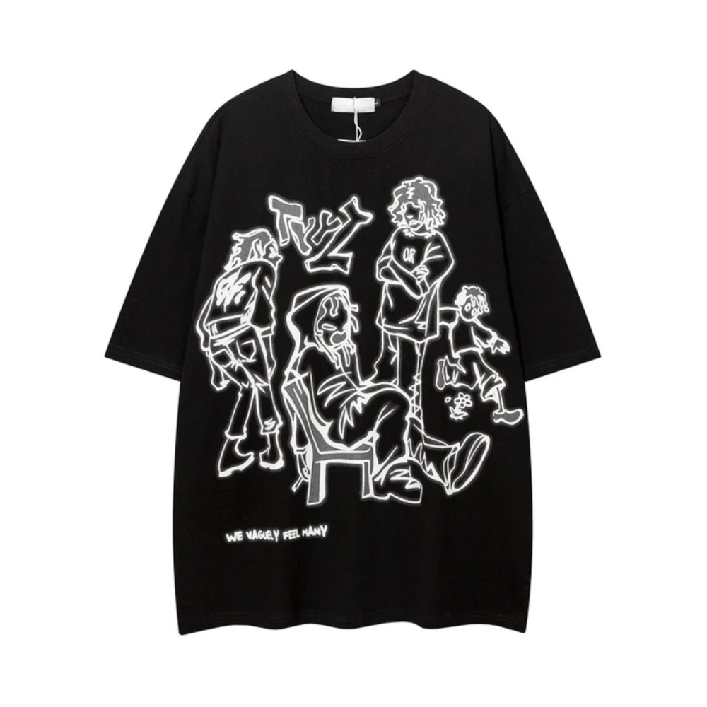 “Street Cartoon Graffiti” T-shirt