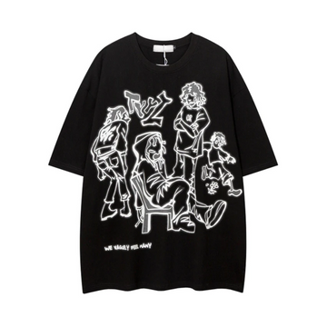 “Street Cartoon Graffiti” T-shirt