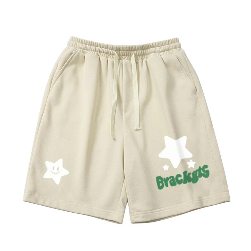 "Star Smiley Face" Shorts