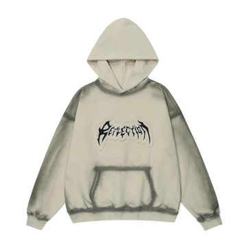 “Applique Embroidery Inkjet” Hoodie