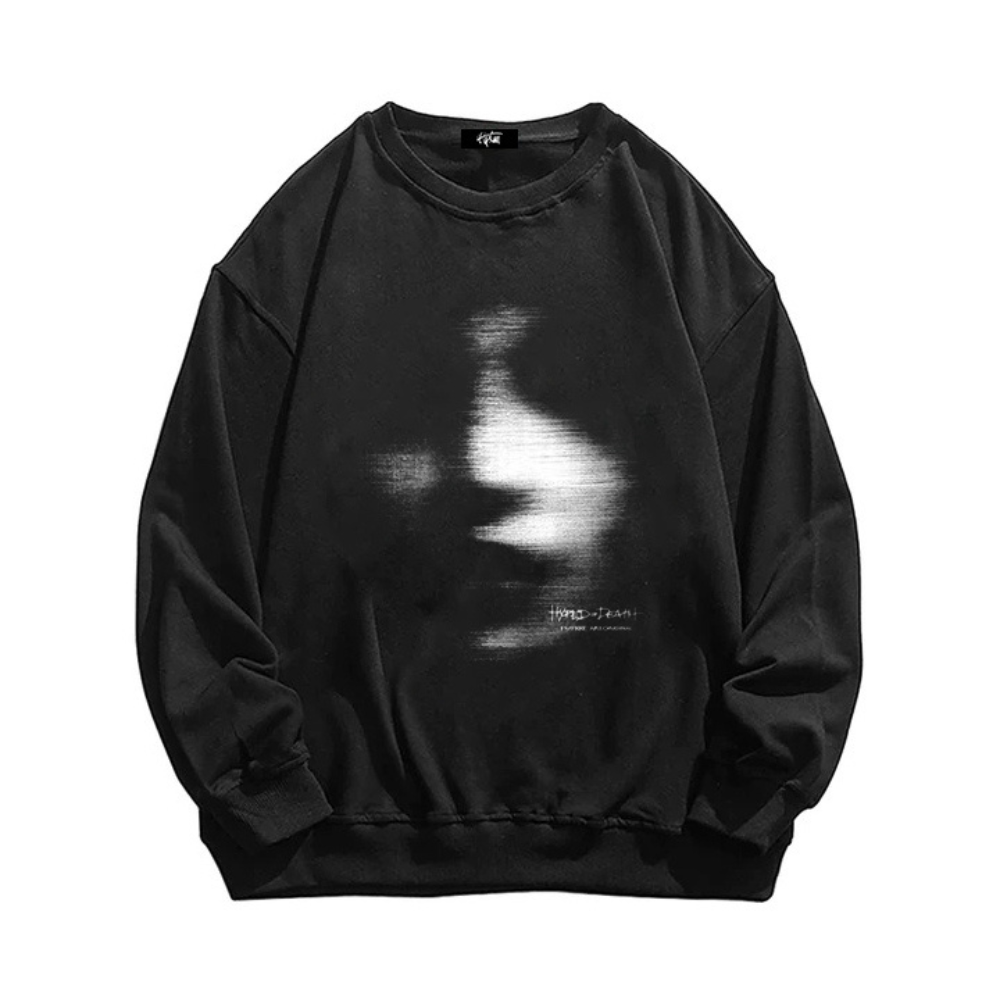 “Retro Shadow Face” Sweatshirt