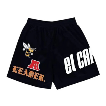 "American Bee Letter Print" Shorts