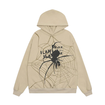 “Spider Shadow Print” Hoodie