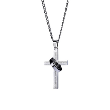 "Crucifix And Ring" Necklaces