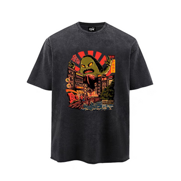 “Japanese retro city monster illustration poster” T-shirt