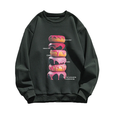 “Yummy Donuts Cotton” Sweatshirt